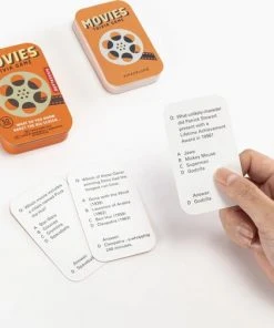 Kikkerland Movies Trivia - Pubquiz - 50 Vragen - Spel Voor Onderweg -Spellen Kast 550x505 2