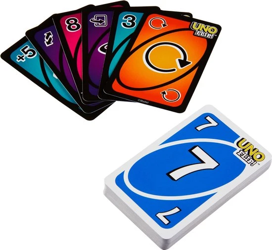 UNO Flip - Mattel Games - Kaartspel 11 UNO Flip - Mattel Games - Kaartspel - Afbeelding 9