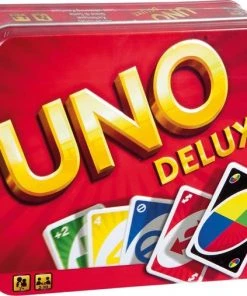 UNO Deluxe - Mattel Games - Kaartspel -Spellen Kast 550x507 1