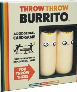 Exploding Kittens Throw Throw Burrito - Engelstalig Kaartspel -Spellen Kast 550x511