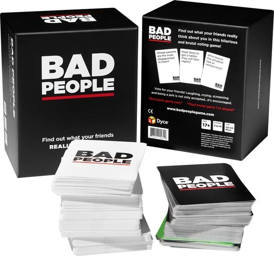 Dyce Games Bad People (Engelstalig) - H T Partyspel Voor Volwassenen - Het Kaartspel Dat Je Beter Niet Kan Spelen 7 Dyce Games Bad People (Engelstalig) - H T Partyspel Voor Volwassenen - Het Kaartspel Dat Je Beter Niet Kan Spelen - Afbeelding 5