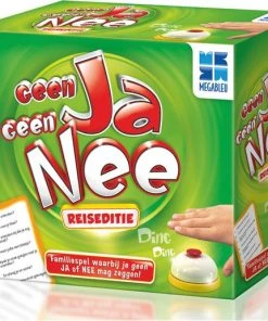 Megableu Geen Ja Geen Nee Reisspel - Kaartspel - Spelletjes Voor Onderweg - Gezelschapspel