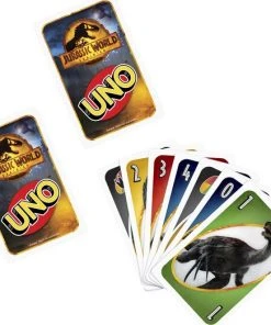 UNO Jurassic World 3 - Mattel Games - Kaartspel -Spellen Kast 550x522 3