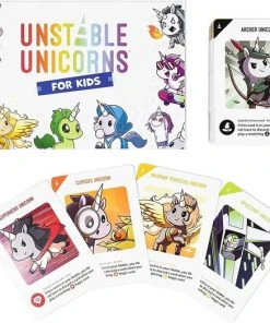 TeeTurtle Unstable Unicorns Kids Edition - Engelstalig -Spellen Kast 550x524 5