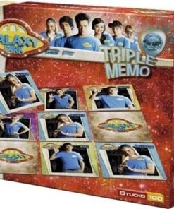 Studio 100 Geheugenspel Triple Memo - Galaxy Park - Geheugenspel - Kinderen - 20 X 20 X 4 Cm