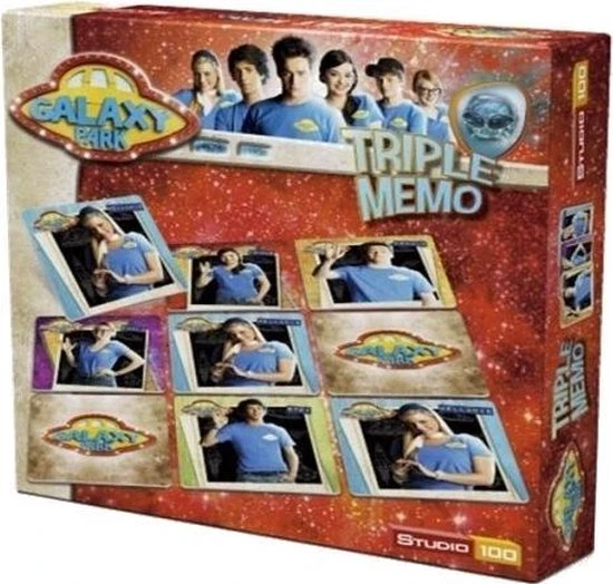 Studio 100 Geheugenspel Triple Memo - Galaxy Park - Geheugenspel - Kinderen - 20 X 20 X 4 Cm 3 Studio 100 Geheugenspel Triple Memo - Galaxy Park - Geheugenspel - Kinderen - 20 X 20 X 4 Cm