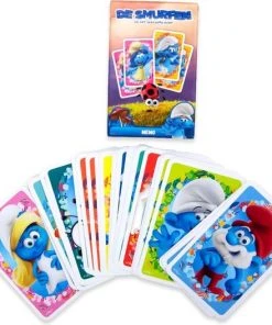 Pippashop De Smurfen - Memory Kaartspel - 6x9cm - Voor Kinderen.