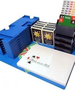 Merkloos Startpakket Bridge Inclusief Bridgeboards - Blauw -Spellen Kast 550x528 9