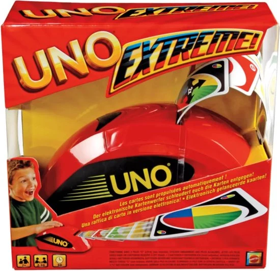 Mattel Games Uno Extreme - Kaartspel 12 Mattel Games Uno Extreme - Kaartspel - Afbeelding 10