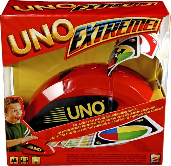 Mattel Games Uno Extreme - Kaartspel 10 Mattel Games Uno Extreme - Kaartspel - Afbeelding 8