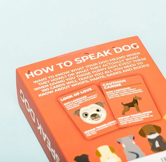 Gift Republic How To Speak Kaarten - Hond 5 Gift Republic How To Speak Kaarten - Hond - Afbeelding 3