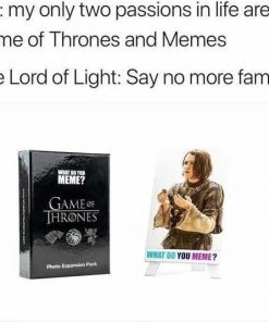 Kickstarter What Do You Meme Game Of Thrones Photo Expansion Pack -Spellen Kast 550x535 8