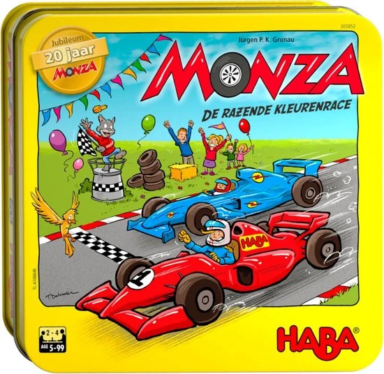Haba - Haba Monza Race Spel Jubileumeditie 8 Haba - Haba Monza Race Spel Jubileumeditie - Afbeelding 6