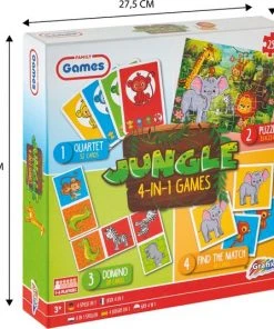 Grafix 4-in-1 Kaartspellen Voor Kinderen | Thema Jungle | Kwartet - Memory - Domino - Puzzel | Denkspel | Geschikt Voor Kinderen Vanaf 5 Jaar 13 Grafix 4-in-1 Kaartspellen Voor Kinderen | Thema Jungle | Kwartet - Memory - Domino - Puzzel | Denkspel | Geschikt Voor Kinderen Vanaf 5 Jaar -Spellen Kast 550x536 6
