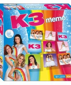 K3 - Kaartspel - Memo - Kijk Goed Naar De Leuke Foto's Van Jouw Favoriete K3-tjes En Zoek Waar Het Andere Kaartje Ligt - Met 72 Kaartjes -Spellen Kast 550x538 14