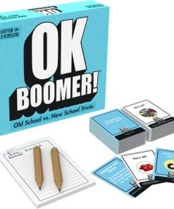 Goliath OK BOOMER - Kaartspel (NL) - Kennisquiz -Spellen Kast 550x538