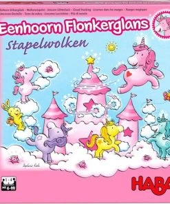 Haba - Haba Stapelspel Eenhoorn Flonkerglans Stapelwolken 16 Haba - Haba Stapelspel Eenhoorn Flonkerglans Stapelwolken -Spellen Kast 550x543 1