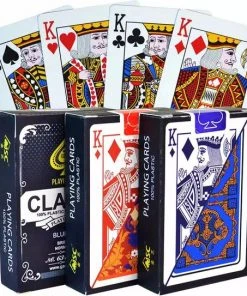 Casual Goods Plastic Speelkaarten | Waterdicht | Volwassenen | Poker | Blauw