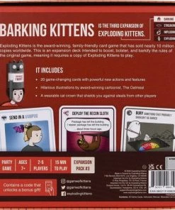 Exploding Kittens Barking Kittens Uitbreiding - Engelstalig Kaartspel -Spellen Kast 550x546 4