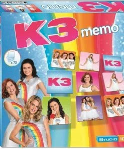 K3 - Kaartspel - Memo - Kijk Goed Naar De Leuke Foto's Van Jouw Favoriete K3-tjes En Zoek Waar Het Andere Kaartje Ligt - Met 72 Kaartjes -Spellen Kast 550x547 17