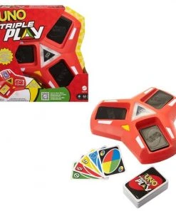 UNO Triple Play - Mattel Games - Kaartspel 26 UNO Triple Play - Mattel Games - Kaartspel -Spellen Kast 550x550 193