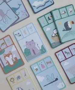 Little Dutch Spel Kwartet - Dieren -Spellen Kast 550x550 21