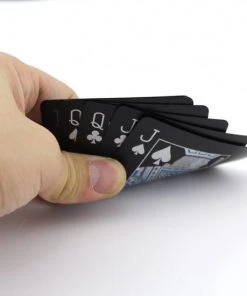 Fit Junkies Speelkaarten - Zwart En Blauw - 56 Kaarten - Waterdicht - Kaarten - Kaartspel -Spellen Kast 550x550 221