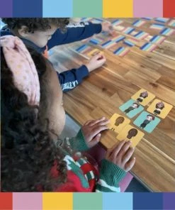 Antropokids Memoryspel 'Hé, Wie Ben Jij ' -Spellen Kast 550x550 292