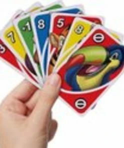 UNO Junior - Mattel Games - Engelstalig Kaartspel -Spellen Kast 550x550 3