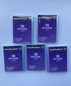 CardCollect Soft Penny Sleeves - 100 Stuks - Kaart Bescherming - Pokemon / Yu-Gi-Oh! / ... - Kaarten