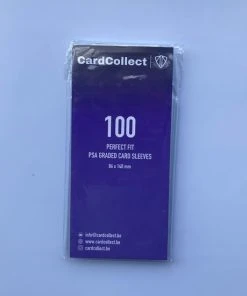 CardCollect PSA / CGC Graded Card Sleeves - 100 Stuks - Perfect Voor Bescherming Van PSA / CGC Graded Kaarten - Kaartbescherming - Pok Mon / Yu-Gi-Oh!/...