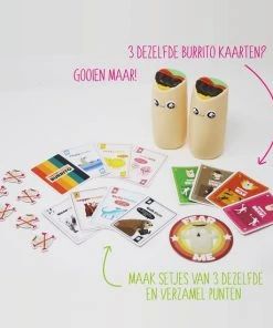 Exploding Kittens Throw Throw Burrito - Engelstalig Kaartspel -Spellen Kast 550x550 32