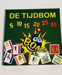 Merkloos De Tijdbom - Kaartspel - [Uitgeverij-IDEE] - [10 Minuten Spel] - [rekenspel] - [telspel] - [jokers] - [kort Spelletje] - [IDEE] - [tijdbom] - [ Kaartspel]