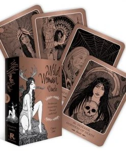 Cheyenne Zarate Wild Woman Oracle: Awaken Your True, Free And Soulful Self (44 Cards With Gilded Edges And 144-Page Book)
