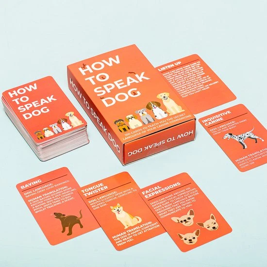Gift Republic How To Speak Kaarten - Hond 6 Gift Republic How To Speak Kaarten - Hond - Afbeelding 4