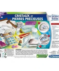 CLEMENTONI Science & Game - Kristallen En Edelstenen - Wetenschappelijk Spel -Spellen Kast 550x550 399