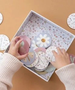 Little Dutch Memo Flowers & Butterflies FSC -Spellen Kast 550x550 40