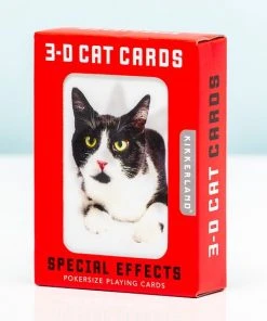 Spellen Kast 4 Kikkerland 3D Speelkaarten - Katten