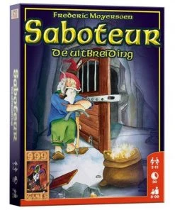 999 Games Saboteur: De Uitbreiding Kaartspel -Spellen Kast 550x550 55