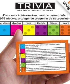 Playtime Trivia Vragen Aanvulset, Vraag En Antwoord - Versie Oranje (nieuwe Vragen 2022) -Spellen Kast 550x550 75