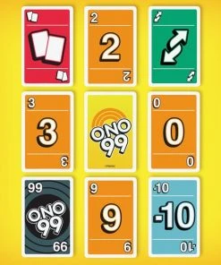 O'NO 99 - Mattel Games - Kaartspel -Spellen Kast 550x550 9