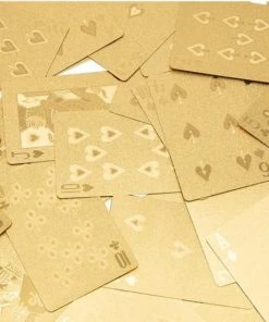 REBL Luxe Gouden Speelkaarten / Poker Kaarten - Geplastificeerd -Spellen Kast 550x551 25