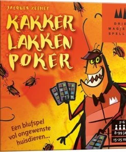 Drie Magiers Spellen Kakkerlakkenpoker