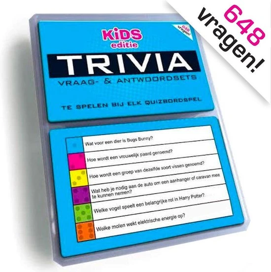 Playtime Trivia Vragen Aanvulset, Vraag En Antwoord - Versie Kids 3 Playtime Trivia Vragen Aanvulset, Vraag En Antwoord - Versie Kids