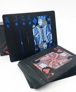 Fit Junkies Speelkaarten - 2 Stuk(s) - Rood En Blauw - 56 Kaarten - Waterdicht - Kaarten - Kaartspel