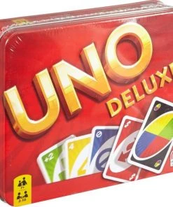 UNO Deluxe - Mattel Games - Kaartspel -Spellen Kast 550x559 1