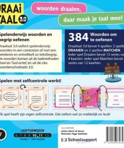 Schoolsupport Draaitaal - Draaitaal 3.0 Groep 7 (4-delig) -Spellen Kast 550x560 9