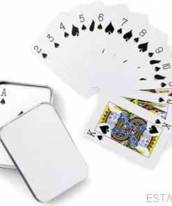 ESTARK Luxe Speelkaarten In Metal BOX - Plastic Coating - Poker Kaarten - Kaartspel - Spelkaarten - Spel Kaart - 56 Kaarten - Gezelschapsspel - Spelen - Playing Cards - In Blik 20 ESTARK Luxe Speelkaarten In Metal BOX - Plastic Coating - Poker Kaarten - Kaartspel - Spelkaarten - Spel Kaart - 56 Kaarten - Gezelschapsspel - Spelen - Playing Cards - In Blik -Spellen Kast 550x562 12