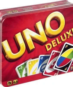UNO Deluxe - Mattel Games - Kaartspel -Spellen Kast 550x562