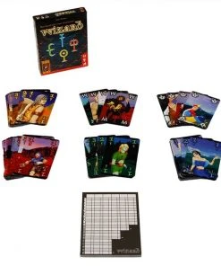 999 Games Wizard Kaartspel -Spellen Kast 550x563 1